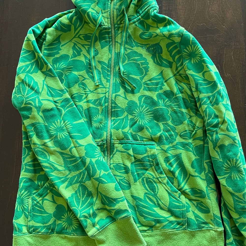 North Face zip up hoodie. Size small